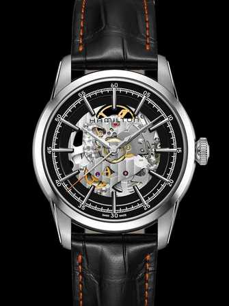 Hamilton American Classic Railroad Skeleton Auto H40655731 Watch - h40655731-1.jpg - mier