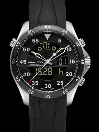 นาฬิกา Hamilton Khaki Aviation Flight Timer Quartz H64554331 - h64554331-1.jpg - mier
