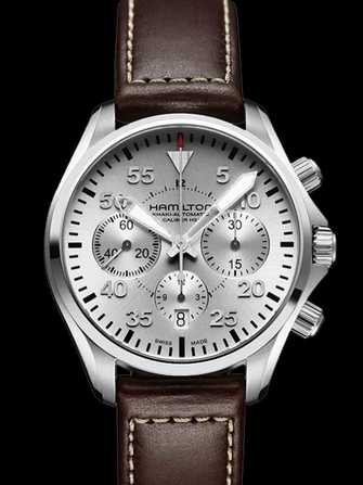 นาฬิกา Hamilton Khaki Aviation Pilot Auto Chrono H64666555 - h64666555-1.jpg - mier