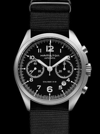 นาฬิกา Hamilton Khaki Aviation Pilot Pioneer Auto Chrono H76456435 - h76456435-1.jpg - mier