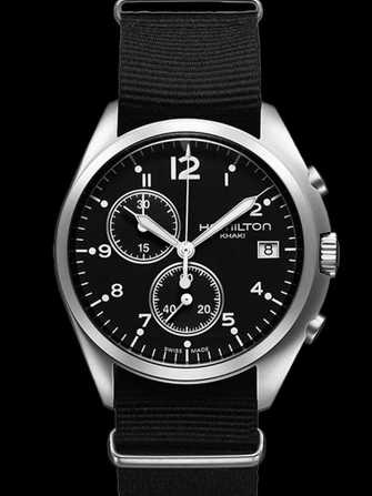 Hamilton Khaki Aviation Pilot Pioneer Chrono Quartz H76552433 腕表 - h76552433-1.jpg - mier