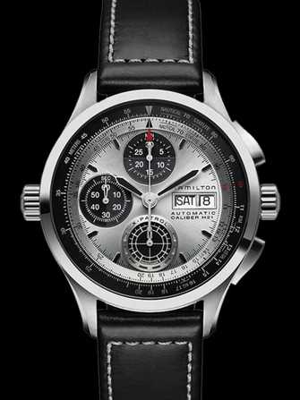 Hamilton Khaki Aviation X-Patrol Auto Chrono H76566751 Watch - h76566751-1.jpg - mier