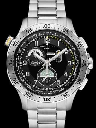 Reloj Hamilton Khaki Aviation Worldtimer Chrono Quartz H76714135 - h76714135-1.jpg - mier