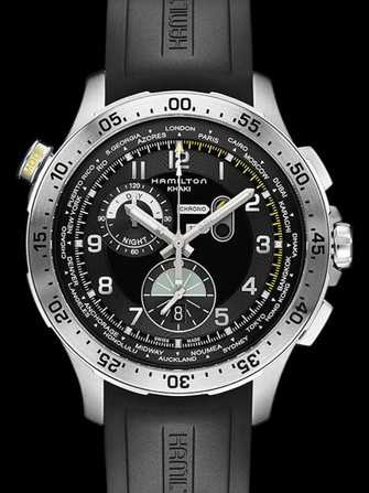 นาฬิกา Hamilton Khaki Aviation Worldtimer Chrono Quartz H76714335 - h76714335-1.jpg - mier