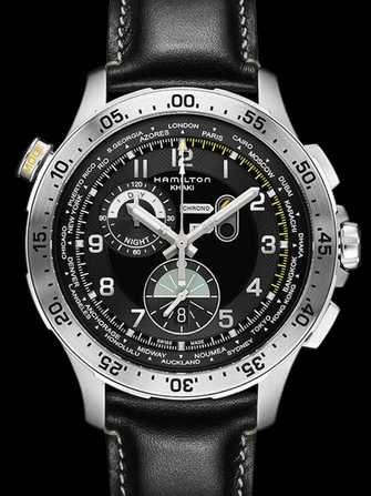 นาฬิกา Hamilton Khaki Aviation Worldtimer Chrono Quartz H76714735 - h76714735-1.jpg - mier