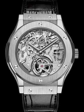 Montre Hublot Classic Fusion Tourbillon Cathedral Minute Repeater Titanium 504.NX.0170.LR - 504.nx.0170.lr-1.jpg - mier