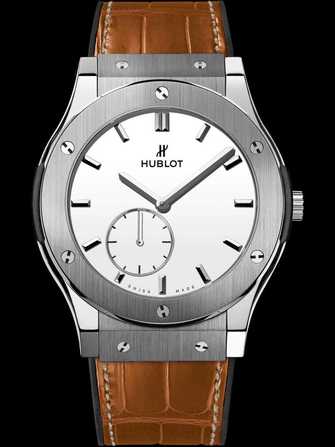 Hublot Classic Fusion Ultra-Thin Titanium White Shiny Dial 515.NX.2210.LR Watch - 515.nx.2210.lr-1.jpg - mier