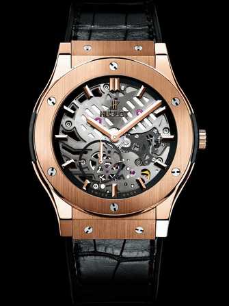 Hublot Classic Fusion Ultra-Thin Skeleton King Gold 515.OX.0180.LR Watch - 515.ox.0180.lr-1.jpg - mier