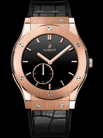 นาฬิกา Hublot Classic Fusion Ultra-Thin King Gold Black Shiny Dial 515.OX.1280.LR - 515.ox.1280.lr-1.jpg - mier