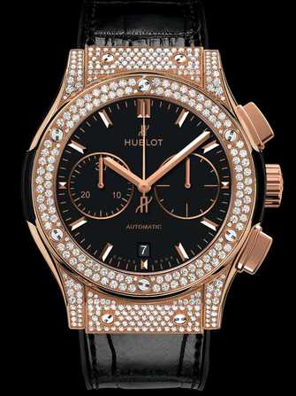 Hublot Classic Fusion Chronograph King Gold Pavé 521.OX.1181.LR.1704 Watch - 521.ox.1181.lr.1704-1.jpg - mier