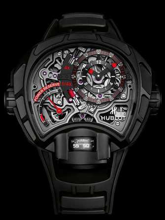 Hublot MP Collection MP-12 Key of Time Skeleton All Black 912.ND.0123.RX Watch - 912.nd.0123.rx-1.jpg - mier