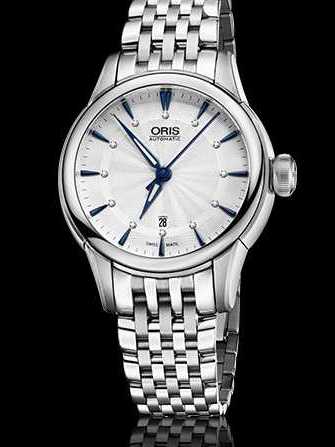 Montre Oris Oris Artelier Date Diamonds 01 561 7687 4031-07 8 14 77 - 01-561-7687-4031-07-8-14-77-1.jpg - mier