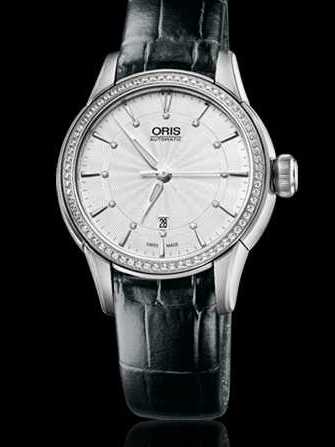 Oris Oris Artelier Date Diamonds 01 561 7687 4951-07 5 14 60FC 腕時計 - 01-561-7687-4951-07-5-14-60fc-1.jpg - mier