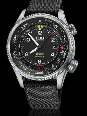 Oris Oris Big Crown ProPilot Altimeter with Feet Scale 01 733 7705 4134-Set 5 23 15FC 腕時計 - 01-733-7705-4134-set-5-23-15fc-1.jpg - mier