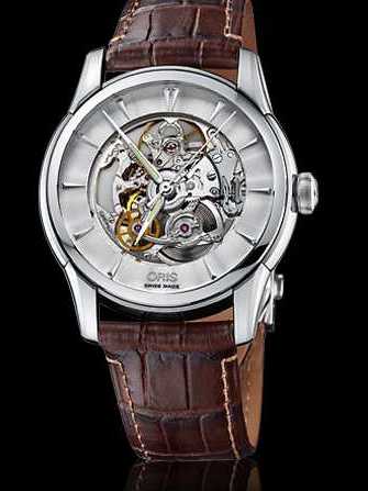 Oris Oris Artelier Skeleton 01 734 7670 4051-07 5 21 70FC 腕時計 - 01-734-7670-4051-07-5-21-70fc-1.jpg - mier