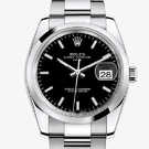 นาฬิกา Rolex Oyster Perpetual Date 34 115200-black - 115200-black-1.jpg - mier