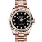 Rolex Datejust 31 178275f-black & pink gold Uhr - 178275f-black-pink-gold-1.jpg - mier