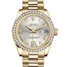 Montre Rolex Datejust 31 178288-silver & diamonds - 178288-silver-diamonds-1.jpg - mier