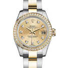 Montre Rolex Lady-Datejust 26 179383-yellow gold - 179383-yellow-gold-1.jpg - mier