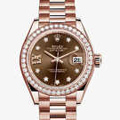 Rolex Lady-Datejust 28 279135rbr-chocolate Watch - 279135rbr-chocolate-1.jpg - mier