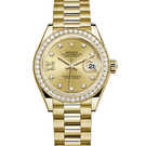 Montre Rolex Lady-Datejust 28 279138rbr-yellow gold & gold & diamonds - 279138rbr-yellow-gold-gold-diamonds-1.jpg - mier