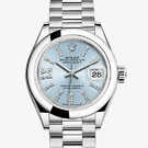 Montre Rolex Lady-Datejust 28 279166-blue - 279166-blue-1.jpg - mier