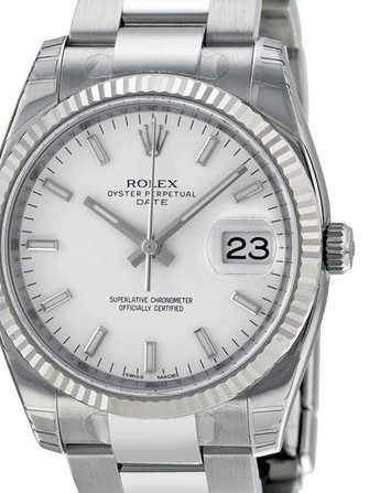 Reloj Rolex Oyster Perpetual Date 34 115234-white - 115234-white-1.jpg - mier