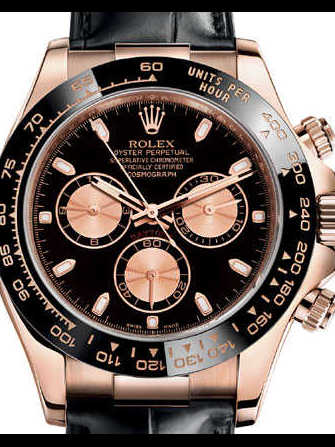 Rolex Cosmograph Daytona 116515ln-black-pink Watch - 116515ln-black-pink-1.jpg - mier