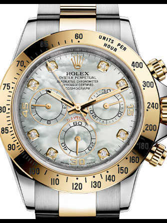 Rolex Cosmograph Daytona 116523-nacre white Watch - 116523-nacre-white-1.jpg - mier