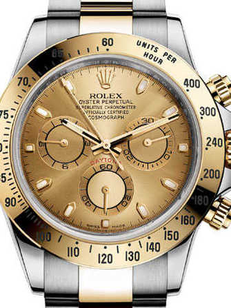 Montre Rolex Cosmograph Daytona 116523-yellow gold - 116523-yellow-gold-1.jpg - mier