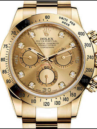 Rolex Cosmograph Daytona 116528-champagne & diamonds Uhr - 116528-champagne-diamonds-1.jpg - mier