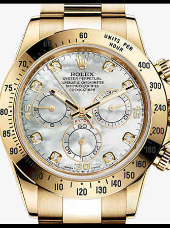 Rolex Cosmograph Daytona 116528-nacre white Watch - 116528-nacre-white-1.jpg - mier