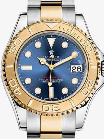 Montre Rolex Yacht-Master 35 168623-blue - 168623-blue-1.jpg - mier