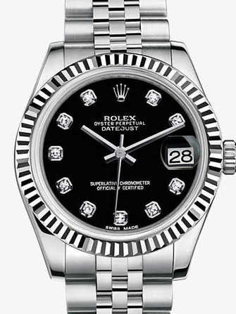 Rolex Datejust 31 178274-black 腕時計 - 178274-black-1.jpg - mier