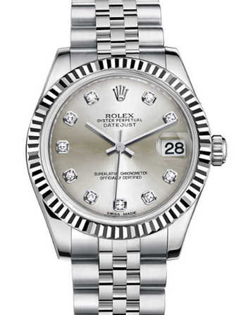 Rolex Datejust 31 178274-silver Watch - 178274-silver-1.jpg - mier