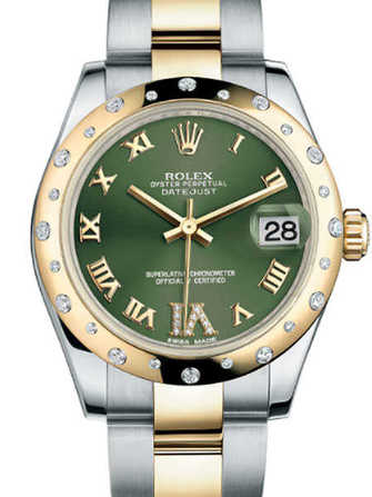 Montre Rolex Datejust 31 178343-green - 178343-green-1.jpg - mier