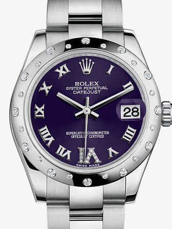 Montre Rolex Datejust 31 178344-violet - 178344-violet-1.jpg - mier