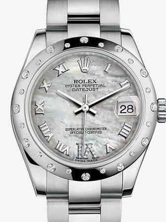 Montre Rolex Datejust 31 178344-white gold - 178344-white-gold-1.jpg - mier