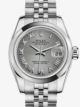 Rolex Lady-Datejust 26 179160-rhodium 腕時計 - 179160-rhodium-1.jpg - mier