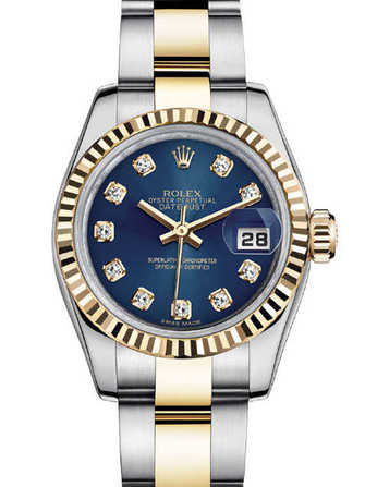 Rolex Lady-Datejust 26 179173-blue 腕時計 - 179173-blue-1.jpg - mier
