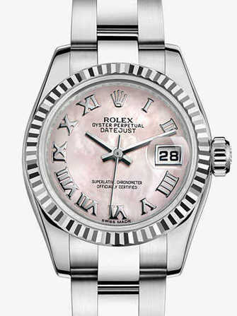 Montre Rolex Lady-Datejust 26 179174-pink - 179174-pink-1.jpg - mier