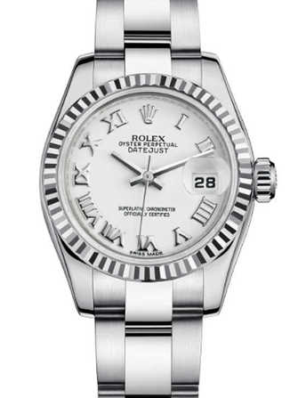 Rolex Lady-Datejust 26 179174-white gold Watch - 179174-white-gold-1.jpg - mier