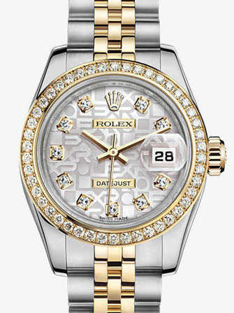 Rolex Lady-Datejust 26 179383-silver Uhr - 179383-silver-1.jpg - mier