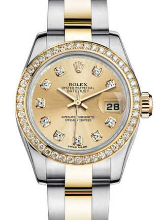 Rolex Lady-Datejust 26 179383-yellow gold 腕時計 - 179383-yellow-gold-1.jpg - mier