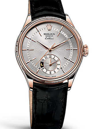 Rolex Cellini Dual Time 50525-white Watch - 50525-white-1.jpg - mier