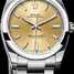 Rolex Oyster Perpetual 34 114200　Champagne Watch - 114200champagne-1.jpg - mier