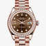 Montre Rolex Lady-Datejust 28 279135rbr-chocolate - 279135rbr-chocolate-1.jpg - mier