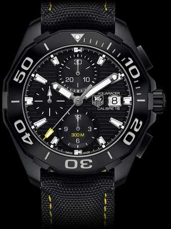 Montre TAG Heuer Aquaracer 300M Calibre 16 Automatic Chronograph Black Version CAY218A.FC6361 - cay218a.fc6361-1.jpg - mier