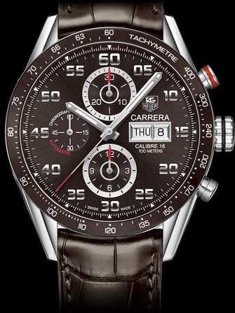 นาฬิกา TAG Heuer Carrera Calibre 16 Day-Date "Brown" CV2A1S.FC6236 - cv2a1s.fc6236-1.jpg - mier