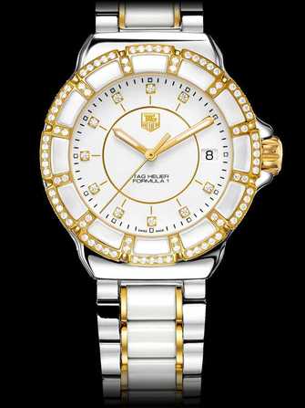 Montre TAG Heuer Formula 1 Steel,Gold Plated, Ceramic and diamonds WAH1221.BB0865 - wah1221.bb0865-1.jpg - mier